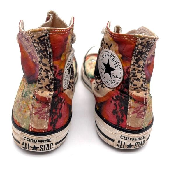 Converse Chuck Taylor Granny's Donuts Print Mens 6 Womens 8 High Top Sneakers - Picture 4 of 14